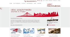 Desktop Screenshot of abc-packmedia.com